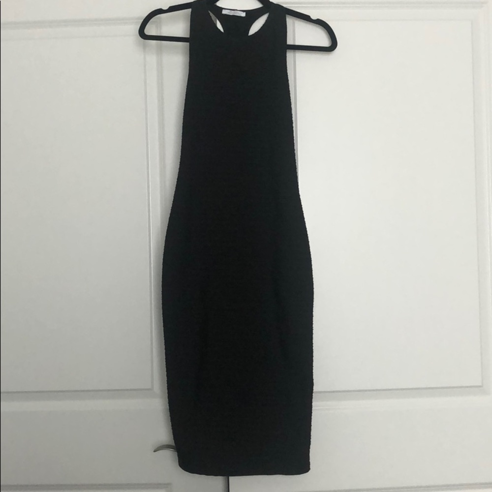 Zara Trafaluc Black Midi Dress